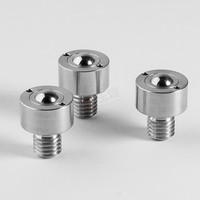 OEM/ODM Plongeur à ressort à billes en acier inoxydable durable M10M12M16M20, Plongeur à billes en acier BCHM, Plongeur à roulement à billes œil de bœuf