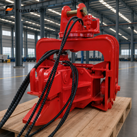 Marteau vibrant hydraulique puissant pour excavatrice, pour tôles d'acier/tubes d'acier