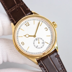 Correa de cuero con cristal de zafiro personalizada para reloj mecánico de buceo con caja de 39 mm y reserva de energía de la más alta calidad - Product Image 1