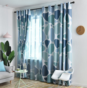 XinLan Populaire <span class=keywords><strong>Coeur</strong></span> <span class=keywords><strong>Motif</strong></span> Imprimer Sheer Rideau Salon Chambre Hôtel Fenêtre Rideau - Product Image 3