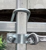 Boulons en U galvanisés à cintrage personnalisé, les plus vendus, pour fixation de tuyaux ronds de serre