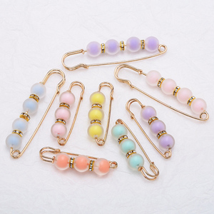 Youxiu 48 Pezzi Musulmani Hijab Pin di Scialli Musulmani Spille per
