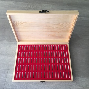 Custom Commemorative Coin <strong>Collection</strong> Gift Packaging Storage Wooden <strong>Box</strong> - Product Image 2