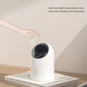 2L <span class=keywords><strong>mini</strong></span> tự động thông minh Thùng rác có thể dễ thương mèo văn phòng máy tính để bàn chất thải Thùng đồ gia dụng Nhựa thùng rác có thể với cảm biến Thùng rác - Product Image 2