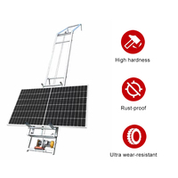 Großhandel Neuer Elektrischer Lastenaufzug aus Edelstahl, Automatischer Solarpanel-Hebevorrichtung, Elektromechanische Leiter, Fracht-Aufzug