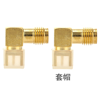 Conector SMA Hembra de Ángulo Recto para Montaje en PCB, Conector Coaxial RF para Panel de Antena GPS LTE, Transmisión de Señal Inalámbrica