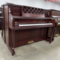 Samick SC118FD Brown Upright Piano 118cm for Music School Teaching and Student Exams