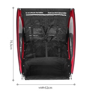 Toldo plegable 2 en 1 <span class=keywords><strong>para</strong></span> <span class=keywords><strong>bicicleta</strong></span>, remolque <span class=keywords><strong>para</strong></span> bebé, niño o mascota - Product Image 4