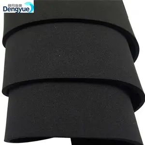 Epdm Foam Rubber Sheets 1000*2000mm Size Can Be Customized Reduce Noise Heat Resistant CR EPDM Rubber Foam Sheet