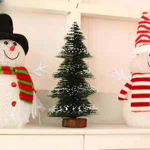 Maosheng Nhân Tạo Tuyết Cây Giáng Sinh Bảng Trang Trí <span class=keywords><strong>Mini</strong></span> Cây Giáng Sinh Cho Kỳ Nghỉ Mùa Đông DIY Thủ Công Mỹ Nghệ - Product Image 5