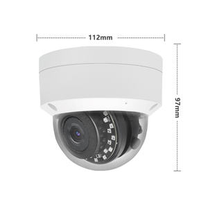 Caméra IP extérieure anti-vandalisme 8MP, prise en charge de P2P/triple flux CMS, caméra de sécurité CCTV dôme 4k - Product Image 6
