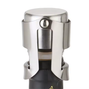 Tapón de Botella de Vino Colorido en Oro, Plata y Oro Rosa, de Acero Inoxidable, 5.7*3.7/3.8/3.9cm, para Botellas de Champán, Marca Italy Big Whale <span class=keywords><strong>Catskill</strong></span> - Product Image 3