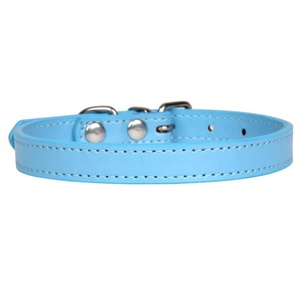 Groothandel Eco-vriendelijke PU Lederen Hondentuig Verstelbaar Effen Kleur Metalen Gesp 16 Kleuren Beschikbaar voor Kleine Honden Katten Huisdieren - Product Image 6