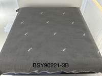 Ventes directes d'usine de textile à la maison 100% tissu de matelas tricoté en polyester