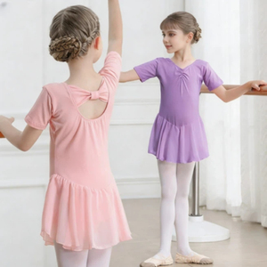 Body da Danza per Bambine Ballet Little <span class=keywords><strong>Angel</strong></span>, Unitard con Gonna Approvato per Esami - Product Image 5