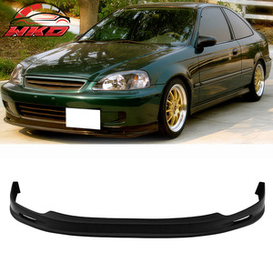 เหมาะสำหรับ Honda Civic ปี 1996-1998 ชุดแต่งกันชนหน้าสไตล์ Mugen ผิวสัมผัสหยาบ - Product Image 1
