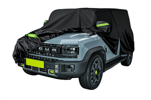 Housses <span class=keywords><strong>de</strong></span> <span class=keywords><strong>voiture</strong></span> étanches pour l'extérieur, couverture <span class=keywords><strong>de</strong></span> <span class=keywords><strong>voiture</strong></span> Silver Fast Flood pour l'<span class=keywords><strong>hiver</strong></span> pour berline SUV Pickup Cover - Product Image 2