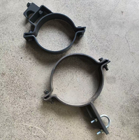 Pièces de cylindre d'huile hydraulique d'excavatrice DOOSAN fixant des colliers de serrage de tube dur collier de serrage de tuyau en acier/collier de serrage de tube/crochet de tuyau