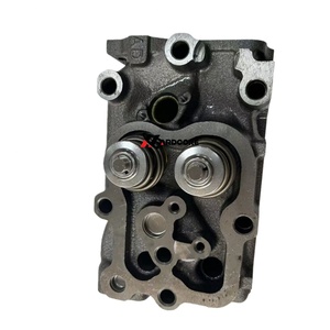 6D22 Engine Head 22100-83401 Cylinder Head Assy for R300LC-7 Excavator - Product Image 1