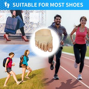 Bantalan Metatarsal ekstra tebal dan besar, Neuroma Morton, pereda nyeri Arthritis dan <span class=keywords><strong>Sesamoid</strong></span> untuk pria/wanita isi 2 pasang - Product Image 4