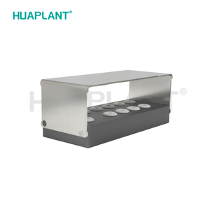 Huaplant Aluminium Tandheelkundige Opbergdoos Voor Boren Chirurgische Instrumenten Handmatige Krachtbron Gereedschapskist 11-Holes Iso Gecertificeerde Klasse I - Product Image 2