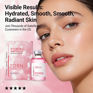 Cross-border Hot Selling Collagen Silk Peptide Ampoule Abottle Needle Compact Anti-wrinkle Elastic Moisturizing Hydrating Set - Product Image 3