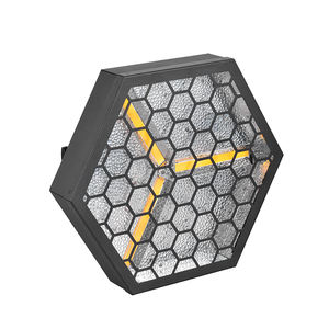 Éclairage de scène <span class=keywords><strong>LED</strong></span> matriciel hexagonal, stroboscope d'ambiance claire, DMX512, <span class=keywords><strong>effet</strong></span> cheval au galop, lumières à culot E27 mobiles - Product Image 3