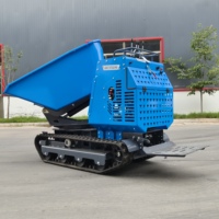 Mini-chargeuse sur chenilles hydraulique basculante compacte diesel à chenilles en caoutchouc pour la construction agricole - Vente en gros