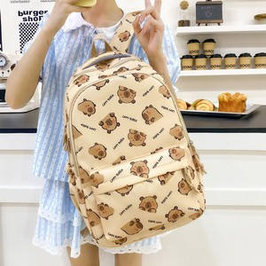 Custom <b>Waterproof</b> Anti-Theft Fashion Nylon Cartoon Pattern Zipper Closure Unisex <b>School</b> <b>Backpack</b> for Students - Product Image 3