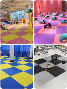 在庫ありインターロッキングマット1m x 1mジム用フロアマット柔道・格闘技用クッションフロアマット - Product Image 4