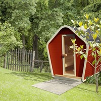 Sauna extérieur en bois d'épinette massif, design traditionnel, écologique, pour la maison, le jardin et le bien-être
