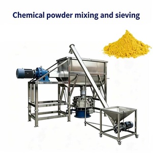Linea di miscelazione e setacciatura a nastro per farina fine di amido di cassava da 1000L e 2000L - Product Image 5