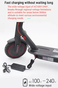 Chargeur d'origine 42V 71W pour <span class=keywords><strong>Ninebot</strong></span> par <span class=keywords><strong>Segway</strong></span> G30 G30LP <span class=keywords><strong>ES</strong></span>/E22 Series T15 F20 F30 D38E D28E M365 Kickscooter Accessoire de chargeur - Product Image 6