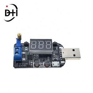 Módulo Regulador de Voltaje Ajustable con Pantalla LED, Convierte USB 5V a 3.3V, 9V, 12V, 18V, 24V - Product Image 3