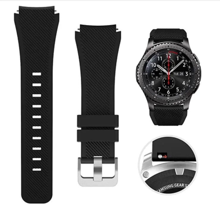22mm watch band For Galaxy watch 46mm 42mm active 2 For Samsung gear S3 For huawei watch GT amazfit bip accessories strap