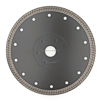 Disque de coupe diamanté professionnel industriel Turbo Mesh pour carrelage, marbre, acier inoxydable, lame pour meuleuse d'angle, pierre