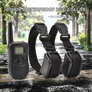 आईपेटडॉग <span class=keywords><strong>998Dr</strong></span> प्लास्टिक वाटरप्रूफ रिचार्जेबल 300 मीटर सदमे के अनुकूल कुत्ते प्रशिक्षण कॉलर - Product Image 2