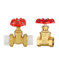 High Quality 1/2-4 Internal Thread Brass Gate Valve Used for Corrosion-resistant Brass Gate Valves in Water HVAC/piping Systems