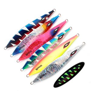 Nouveau OEM 60g 80g long throw métal artificiel gabarit coulée appâts de pêche j
