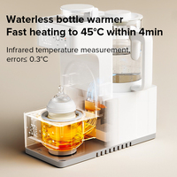 Chauffe-eau instantané Babytop, préparateur de lait infantile, distributeur d'eau chaude, agitateur de lait pour bébé, contrôle précis de la température