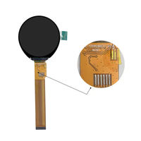 1.39 pouces écran rond Hd Lcd résolution d'affichage 360*360 rond Lcd Qspi Interface bouton écran Tft couleur écran Lcd Module usine