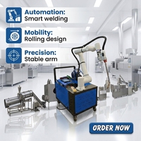 Nouveau bras robotisé CNC haute capacité, robot de soudage collaboratif, bras industriel à entraînement électromécanique moteur/électrique, 3-5 fois plus performant