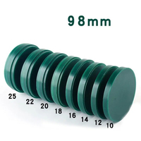 Bijouterie Cire à sculpter Plaque ronde Bloc de cire 10/12/14/16/18/20/22/25mm x 98mm Tablette de cire