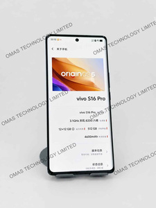 OMAS Vente en gros de smartphones d'occasion Vi Vo S16 PRO Original A+ 5G, 6,62 pouces, 120 Hz, débloqué, smartphone d'occasion - Product Image 4