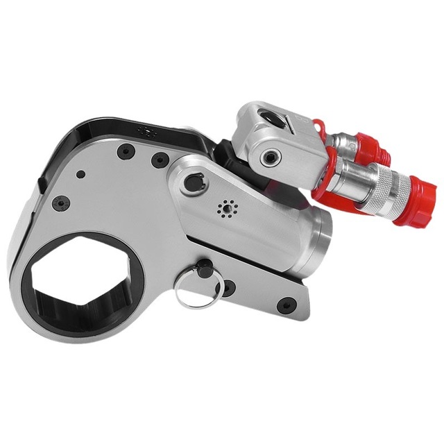 EXPLOIT Hydraulic Torque Wrench Hollow Design Stainless Steel More Accurate Lighter Ratcheting Torque Tool OEM Heavy Duty Bolt