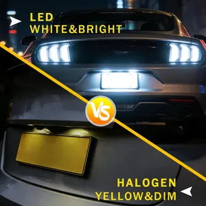 2x Bombillas LED Canbus sin error para luz de matrícula de Ford Mustang 2010 2011 2012 2013 2014, Focus, Fusion, Flex, <span class=keywords><strong>Taurus</strong></span> - Product Image 3