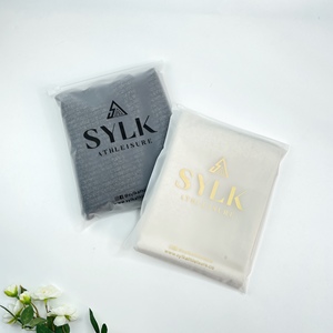 Custom Frosted Zipper Bags with Rose Gold Logo Print - Matte Plastic Zip Lock Bags for Small Business Packaging Supplies - Product Image 5