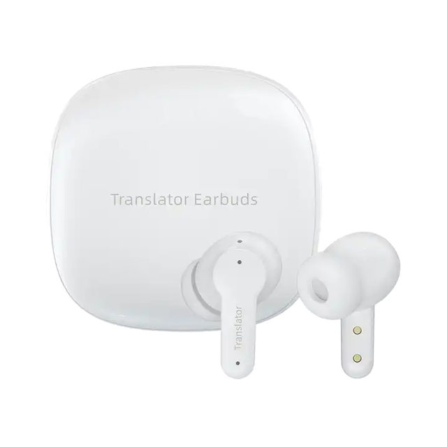 Hot Sell Smart Portable Cancellation Real-Time Language Conversion  Translation Earphones