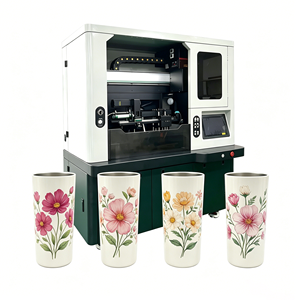 bibo Automatic Curved <b>UV</b> Cylinder <b>Printer</b> for Cosmetic Bottle Perfume Bottle Printing - Product Image 6