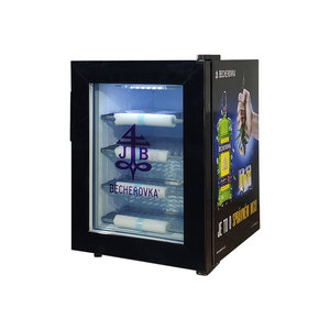 Congelatore da banco Meisda SD21 21L, mini vetrina espositiva per alimenti surgelati e gelato a temperatura singola con porta in vetro - Product Image 2